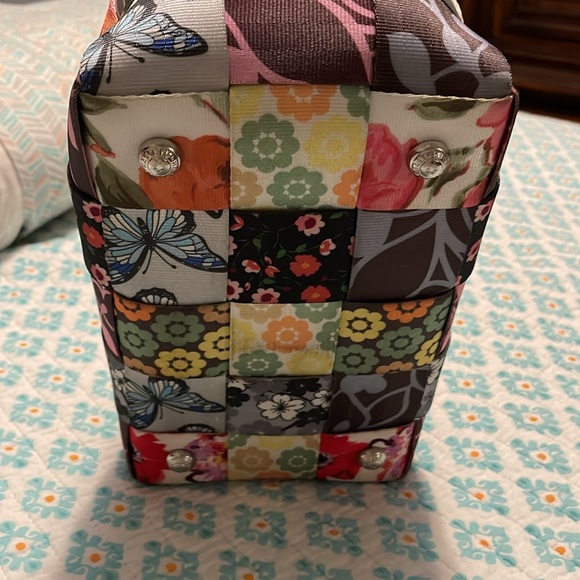 RARE Harveys Seatbelt Patchwork Boxy Satch… - Picture 13 of 16